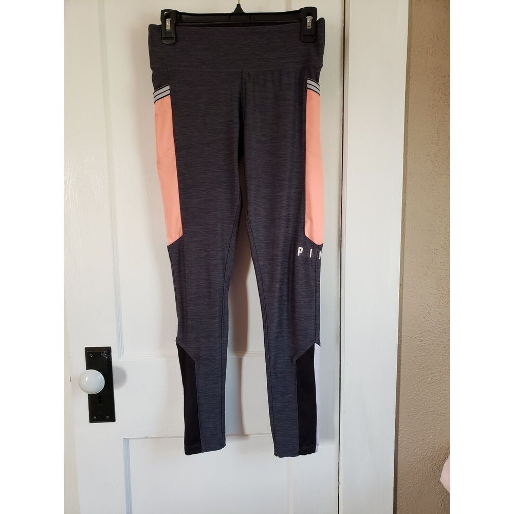 Victoria's Secret PINK Ultimate Leggings Womens Yoga full length Black small